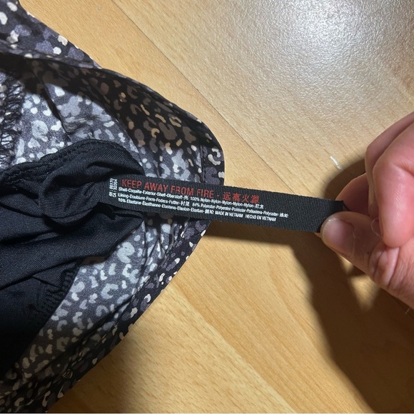 Free People Movement The Way Home Short in Leopard Large Athleisure Workout - Picture 6 of 11